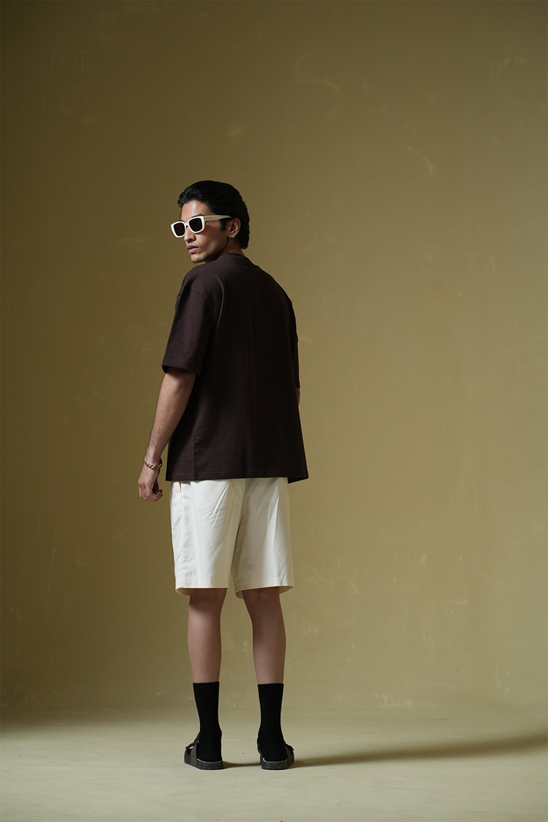 Buy 07 Brown Oversized T-shirt Online at Main Character India