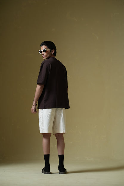 Buy 07 Brown Oversized T-shirt Online at Main Character India