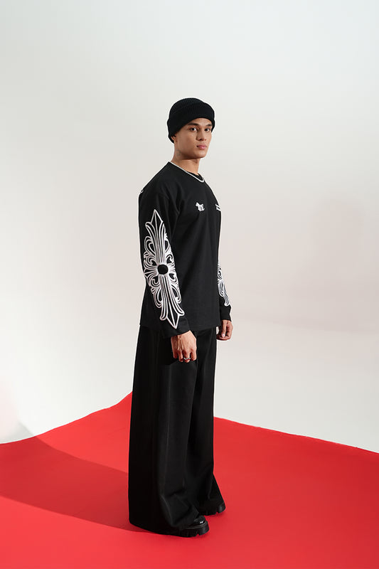 GRAVEEN FULL SLEEVES OVERSIZED T-SHIRT - Buy Oversized T-Shirts Online in India at Main Character