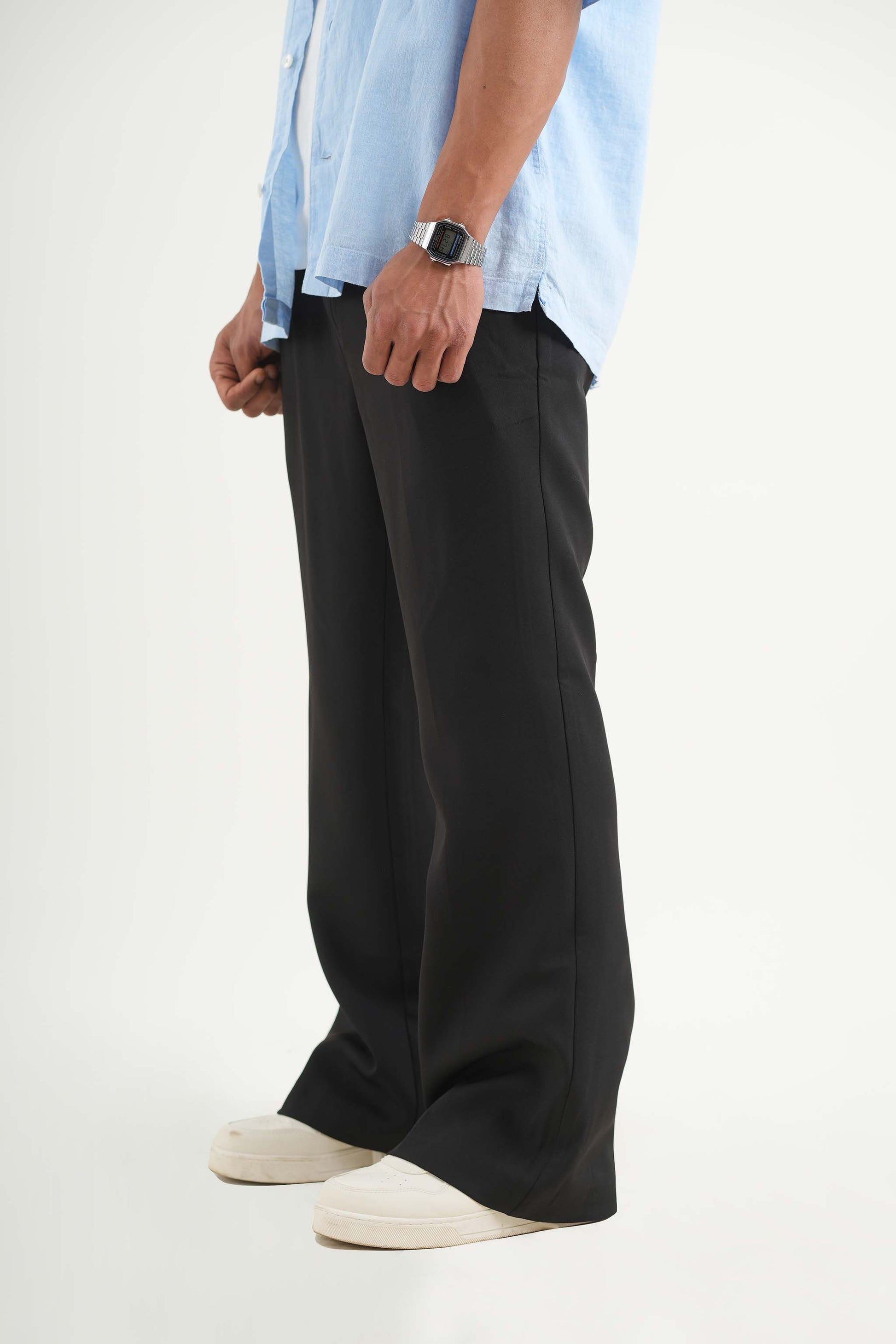 Buy Black Korean Pant Online at Main Character India
