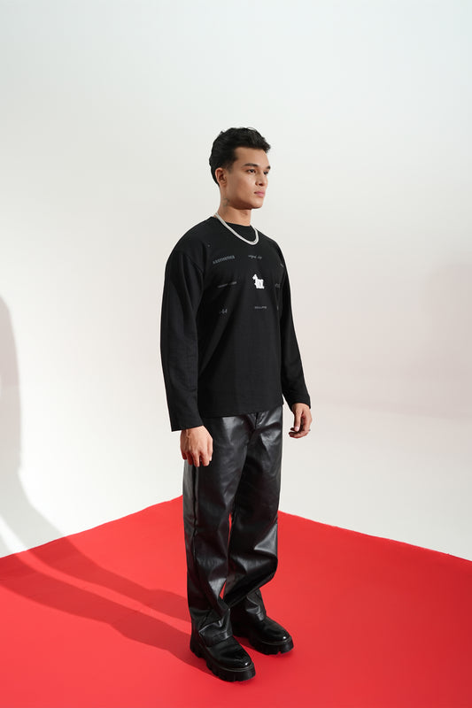 NEXUS SWEAT T-SHIRT - Buy Oversized T-Shirts Online in India at Main Character