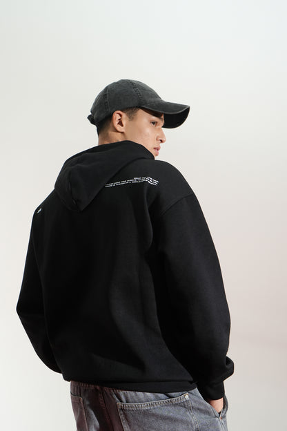 Buy BLACK AURA OVERSIZED HOODIE Online at Main Character India