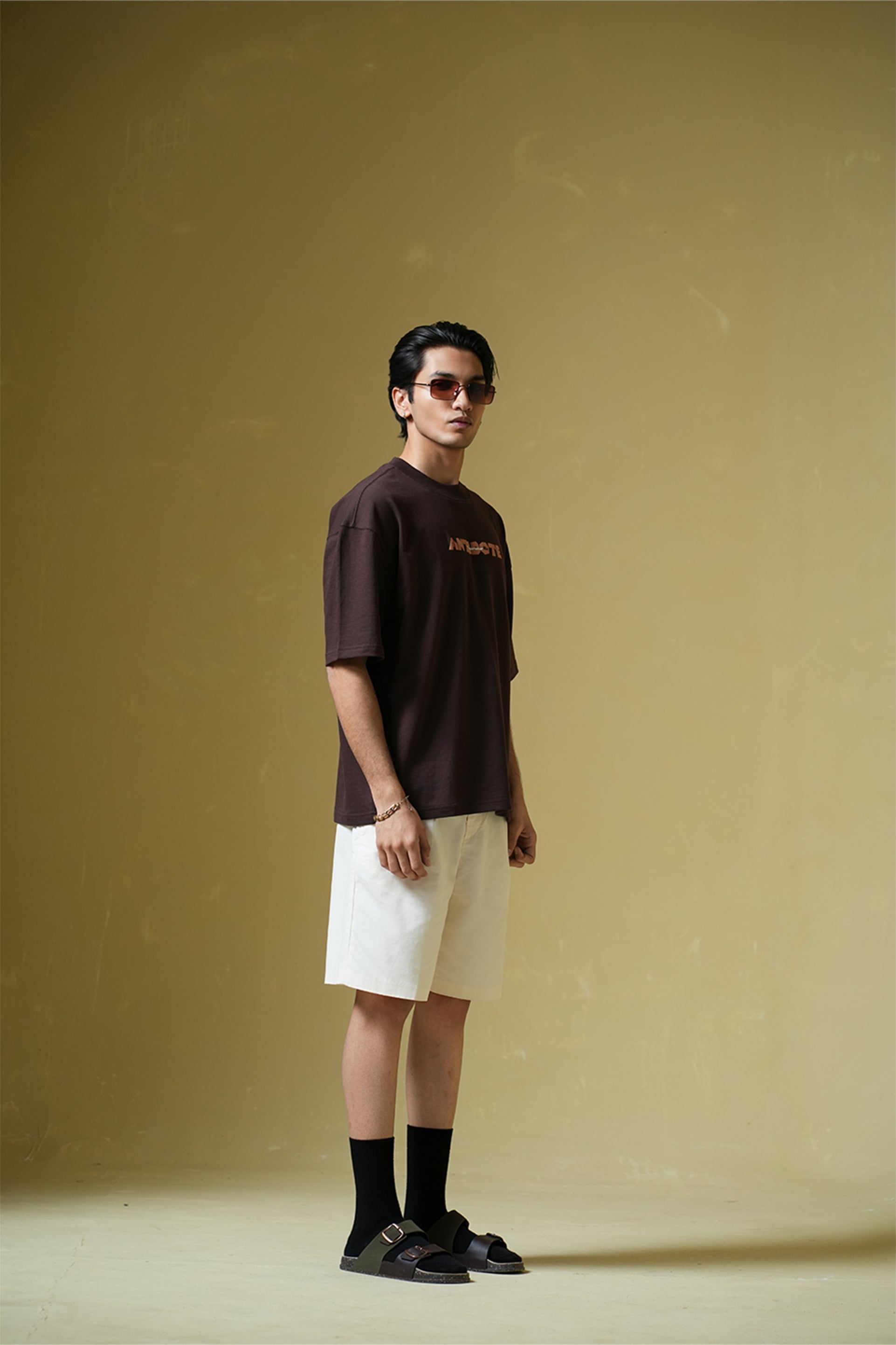 Buy Antidote Brown Oversized T-Shirt Online at Main Character India