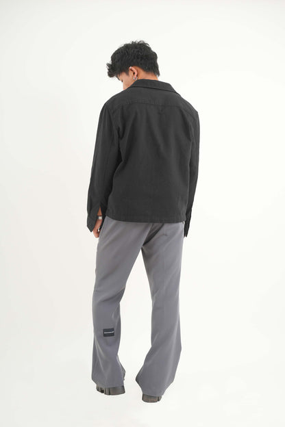 Smokey Grey Korean Pant