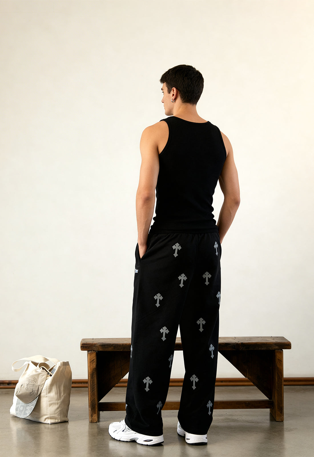 Gothic Cross Signature Cotton Pant