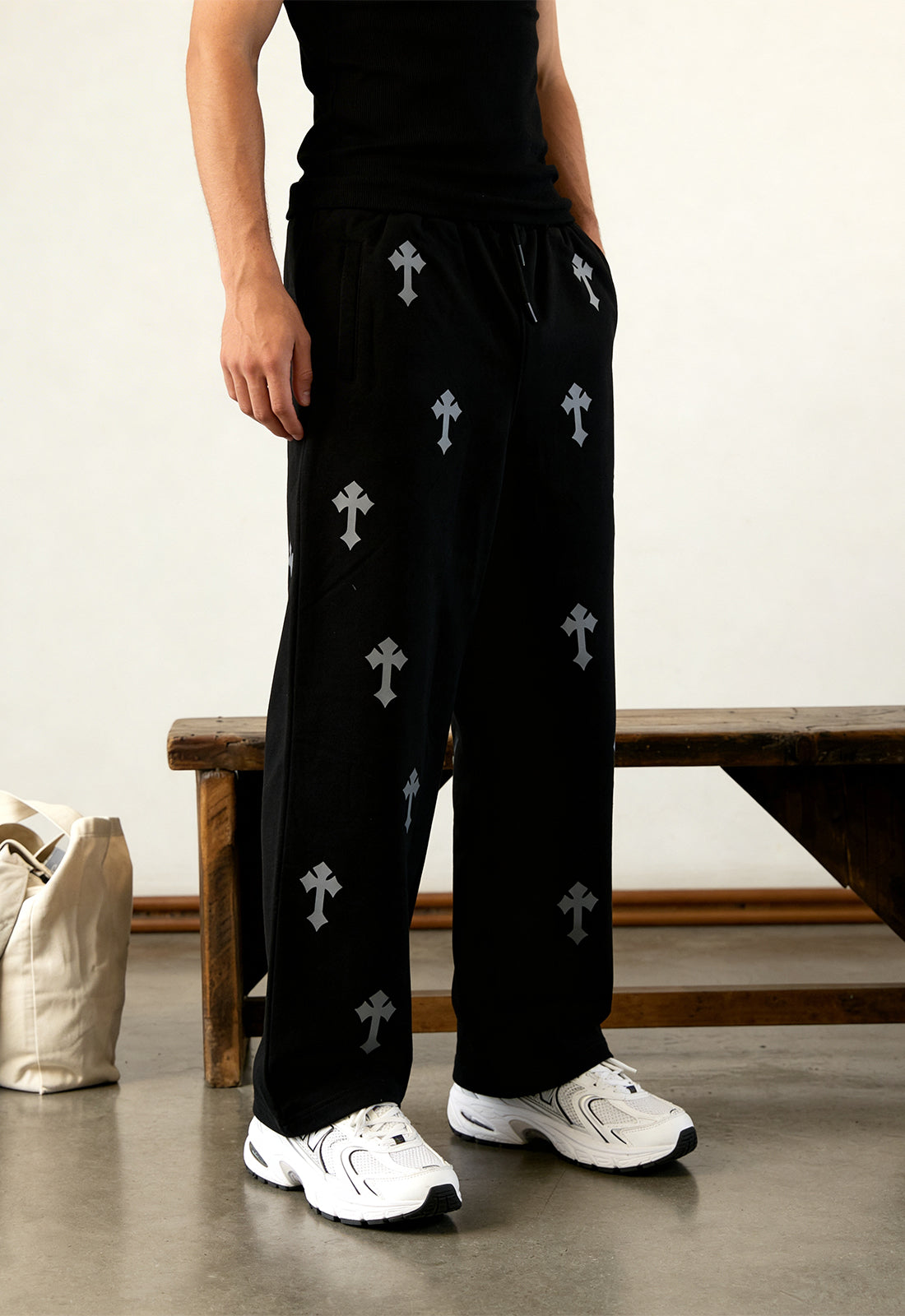 Gothic Cross Signature Cotton Pant