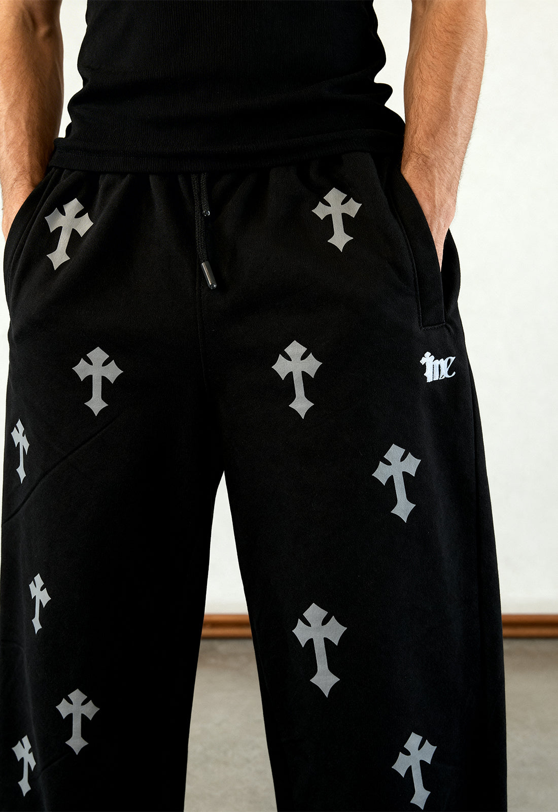 Gothic Cross Signature Cotton Pant