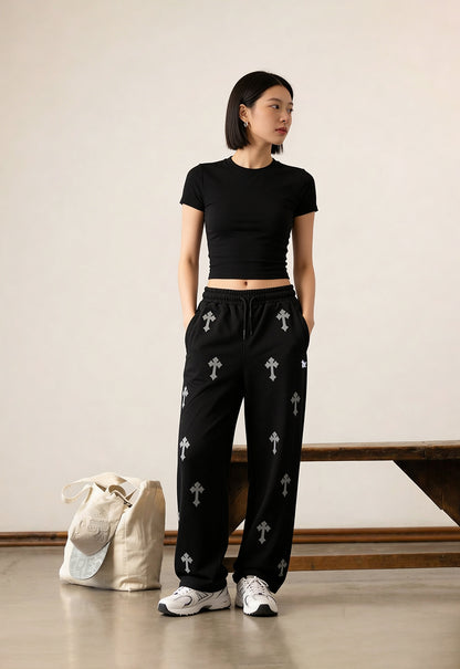 Buy Gothic Cross Signature Cotton Pant Online at Main Character India