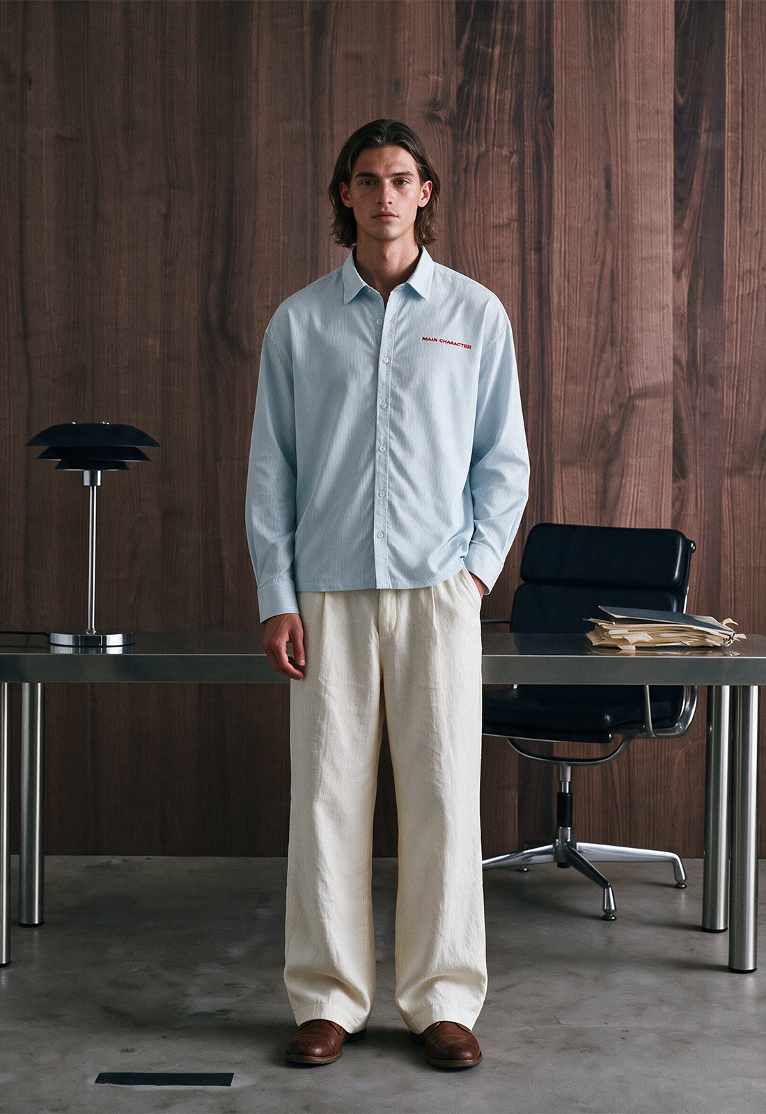 Fictional Living Striped Shirt