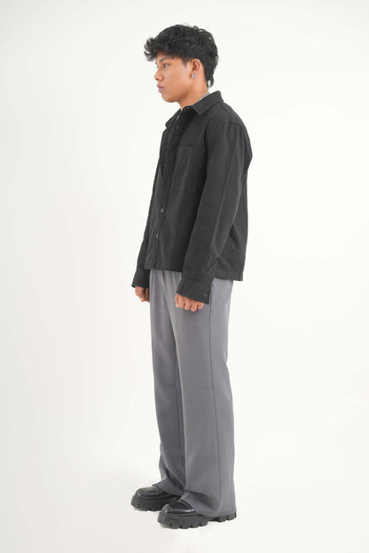 Smokey Grey Korean Pant