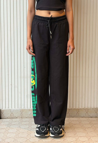 Orbit Black Cotton Pant