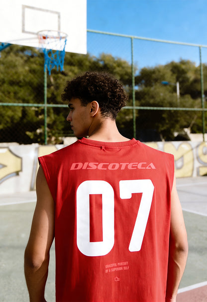 Buy Discoteca Red Vest Online at Main Character India