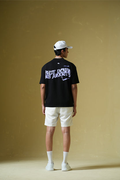 Buy Purple Haze Black Oversized T-Shirt Online at Main Character India