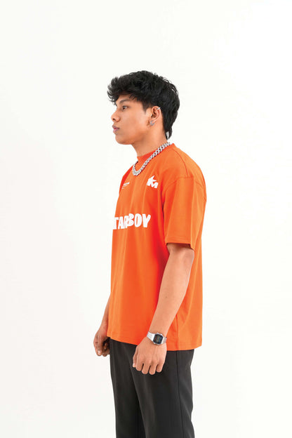 Buy Star Boy Orange Oversized T-Shirt Online at Main Character India