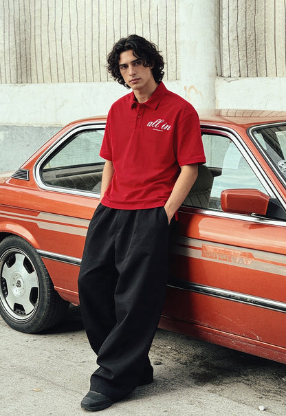 All In God's Plan Oversized Polo T-Shirt