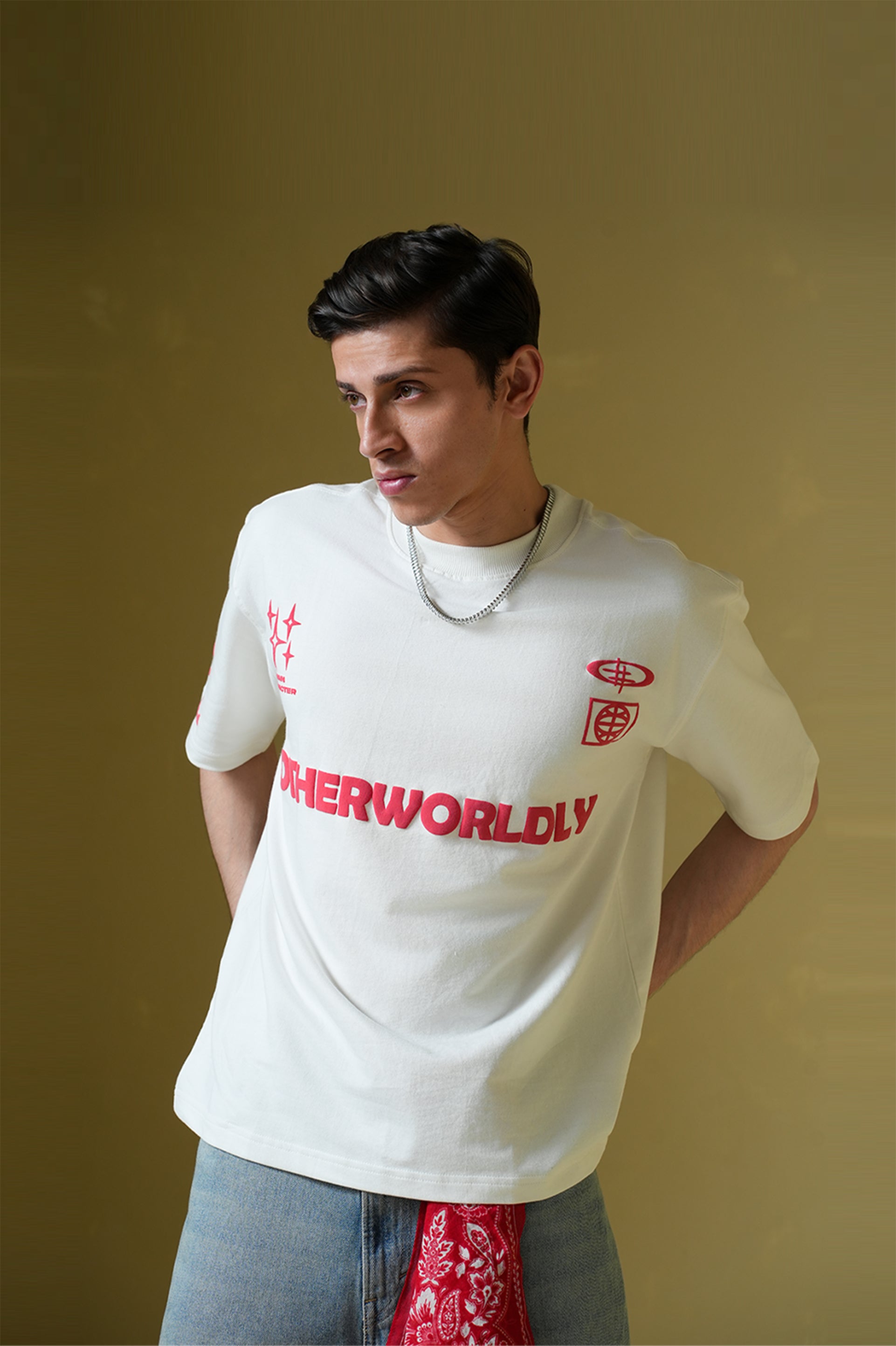 Buy Otherworldly White Oversized T-Shirt Online at Main Character India
