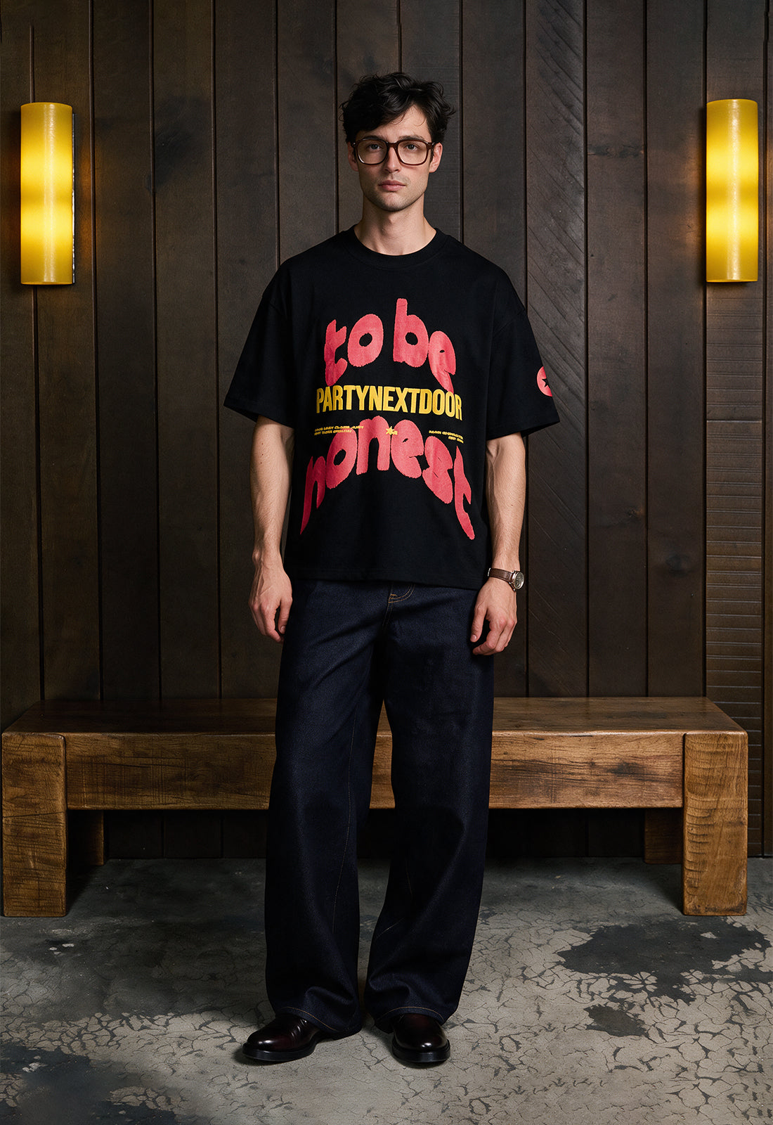 To Be Honest Heavyweight Oversized T-Shirt