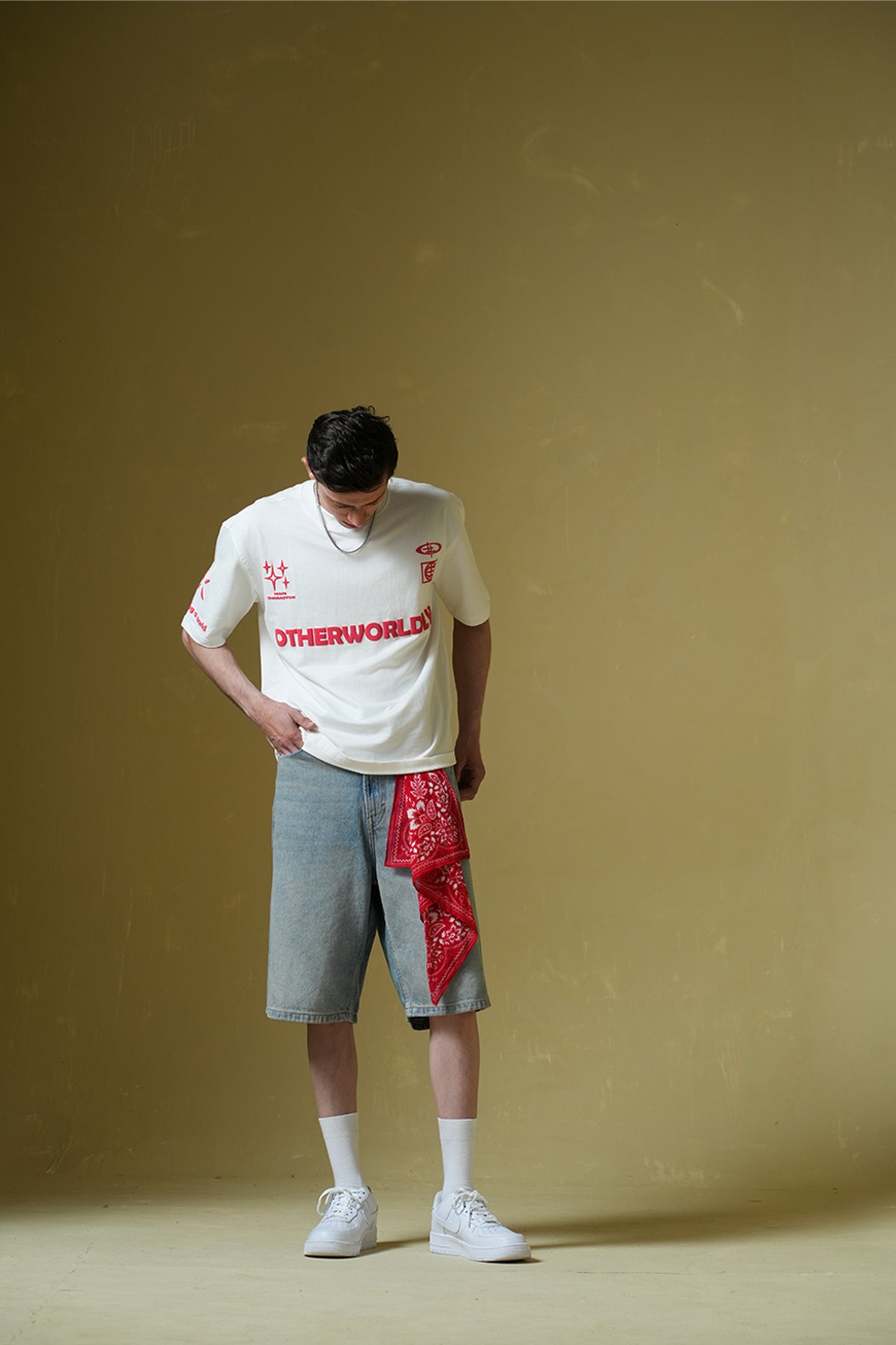 Otherworldly White Oversized T-Shirt