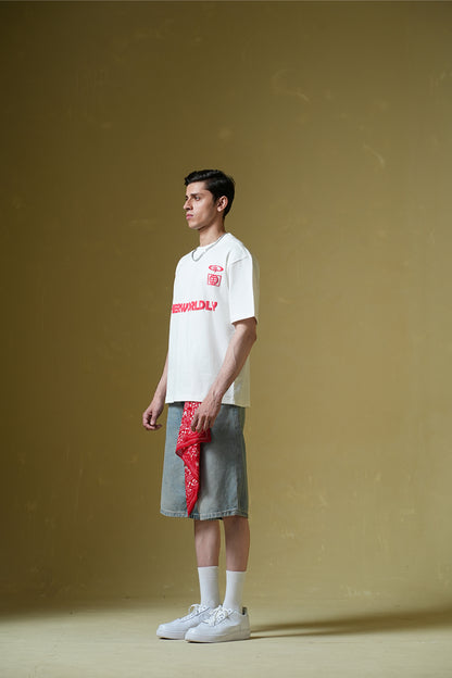Buy Otherworldly White Oversized T-Shirt Online at Main Character India