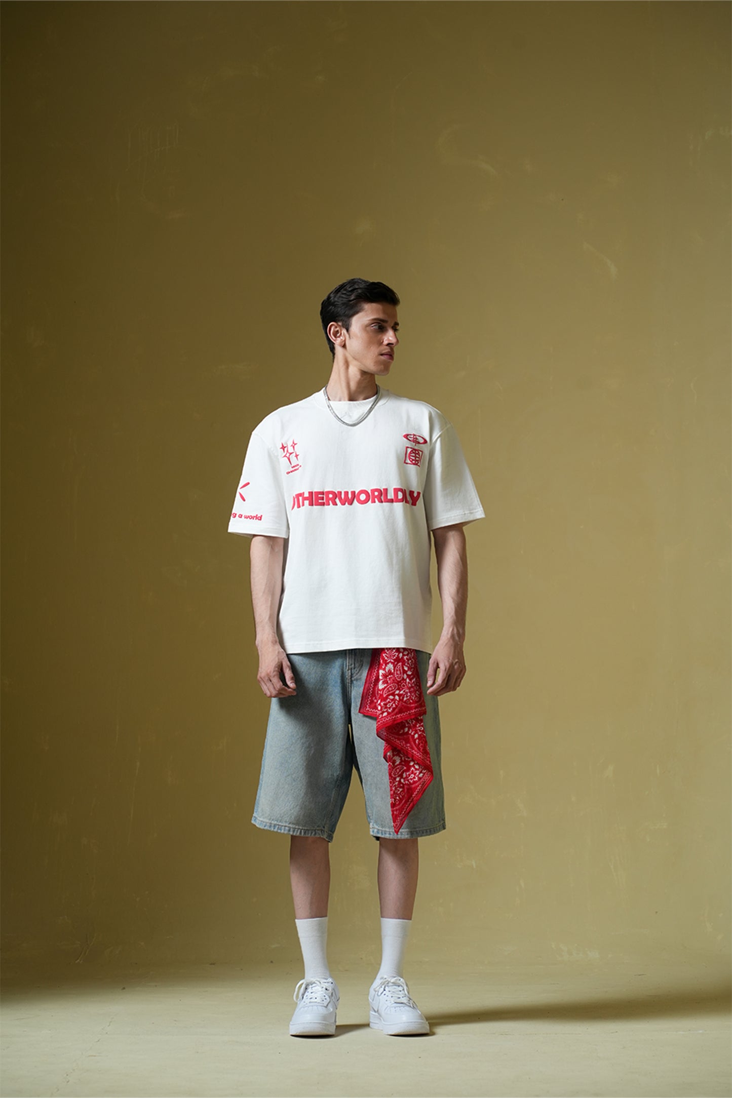 Otherworldly White Oversized T-Shirt