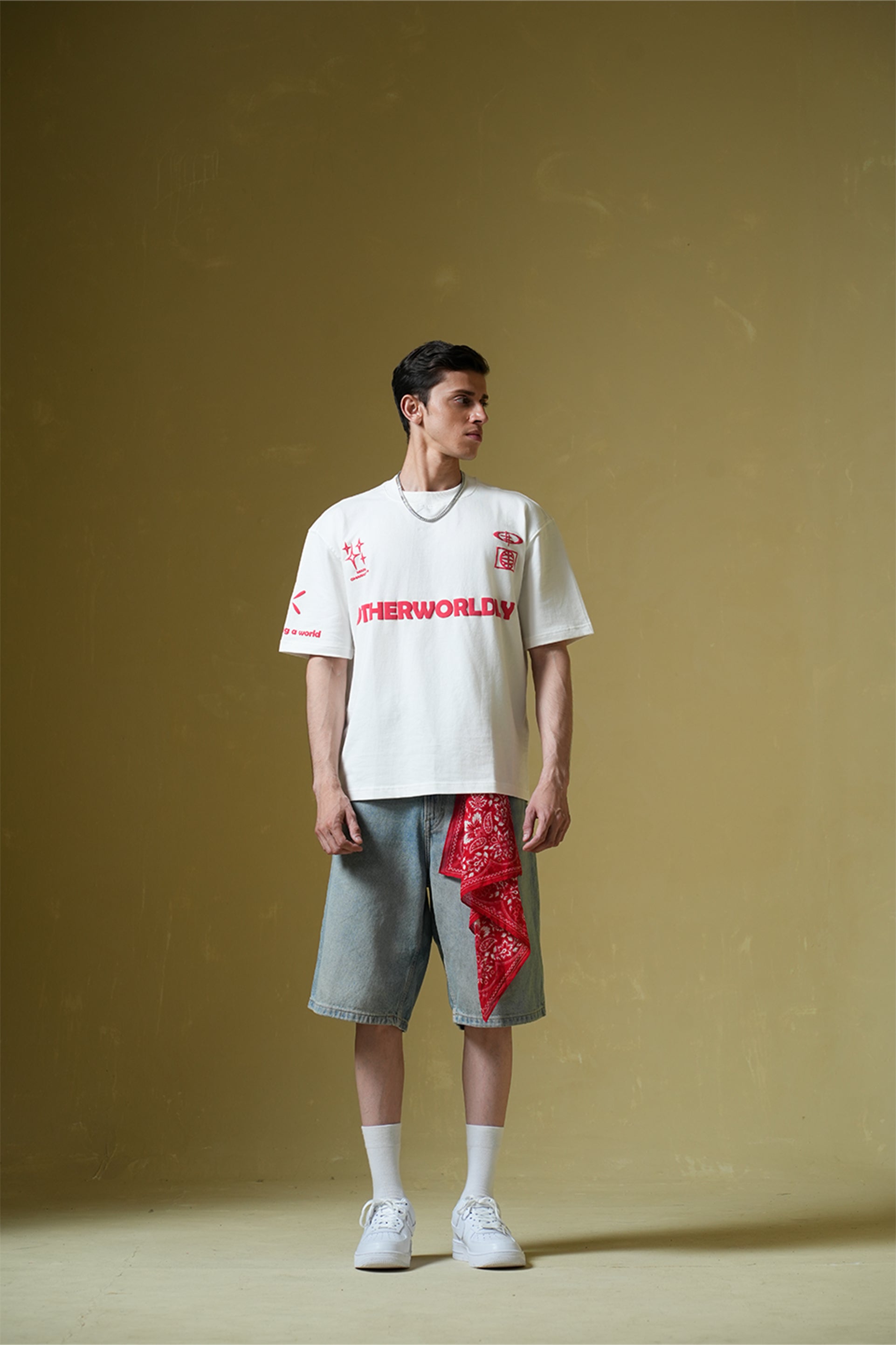 Buy Otherworldly White Oversized T-Shirt Online at Main Character India