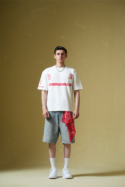 Buy Otherworldly White Oversized T-Shirt Online at Main Character India