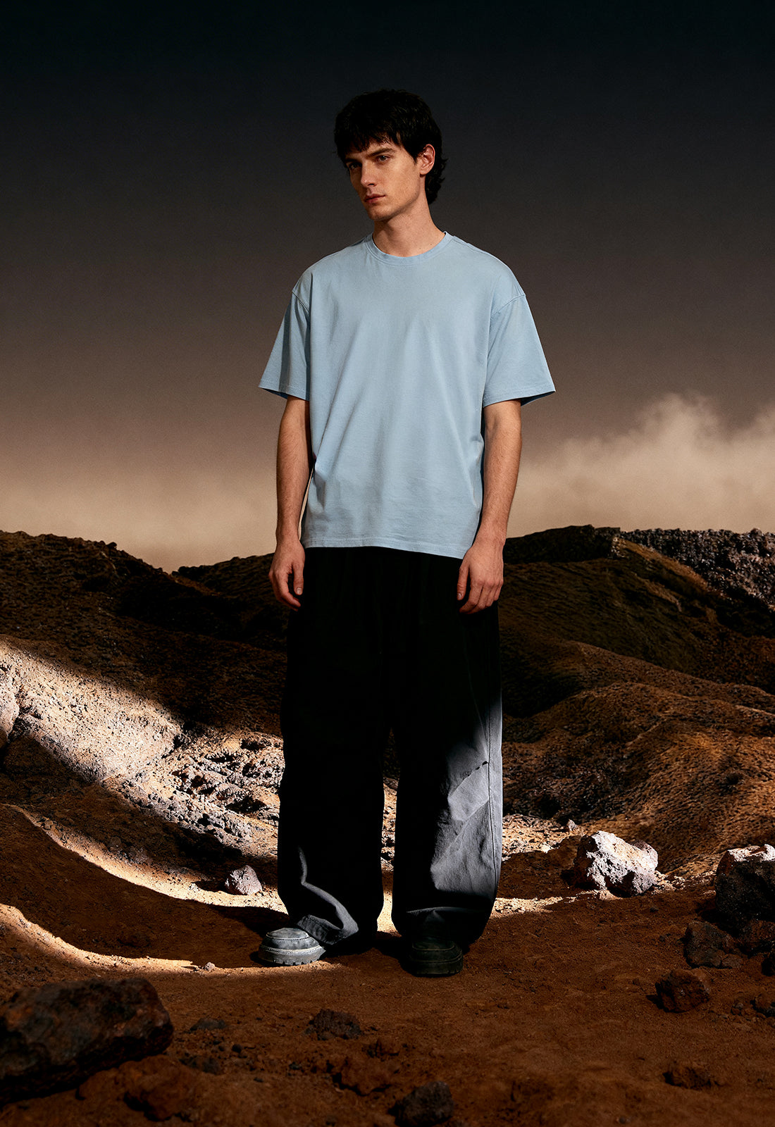 Staple Sky-Blue Summer T-Shirt