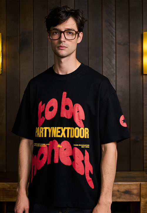 To Be Honest Heavyweight Oversized T-Shirt