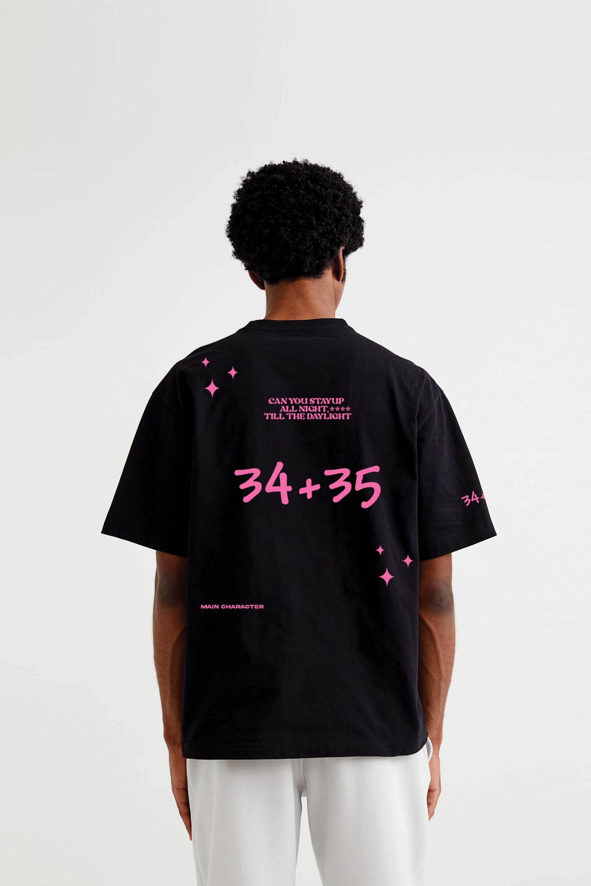 Buy 34+35 Oversized T-shirt Online at Main Character India