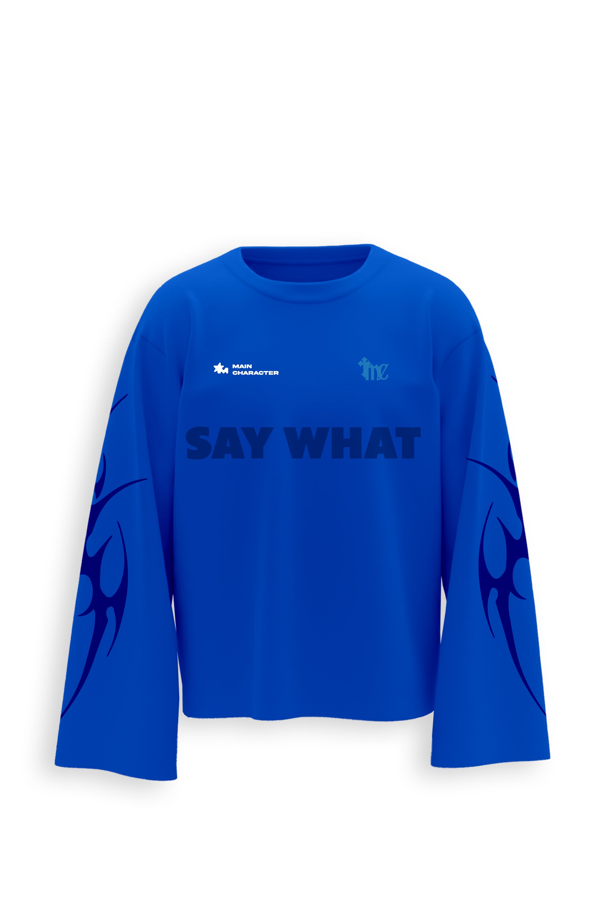 Buy SAY WHAT SWEAT T-SHIRT Online at Main Character India