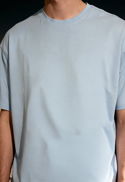 Buy Staple Sky-Blue Summer T-Shirt Online at Main Character India