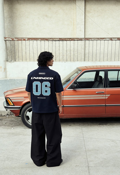 Unhinged Oversized Polo T-Shirt