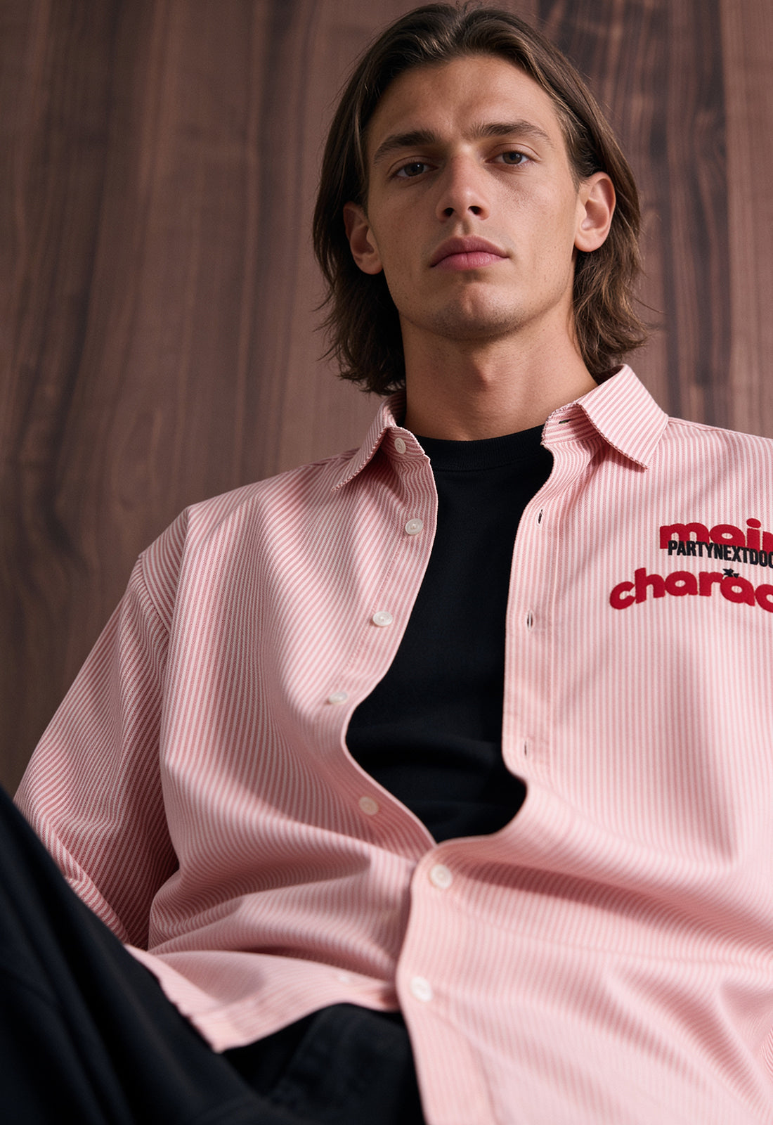 Out All Night Striped Shirt