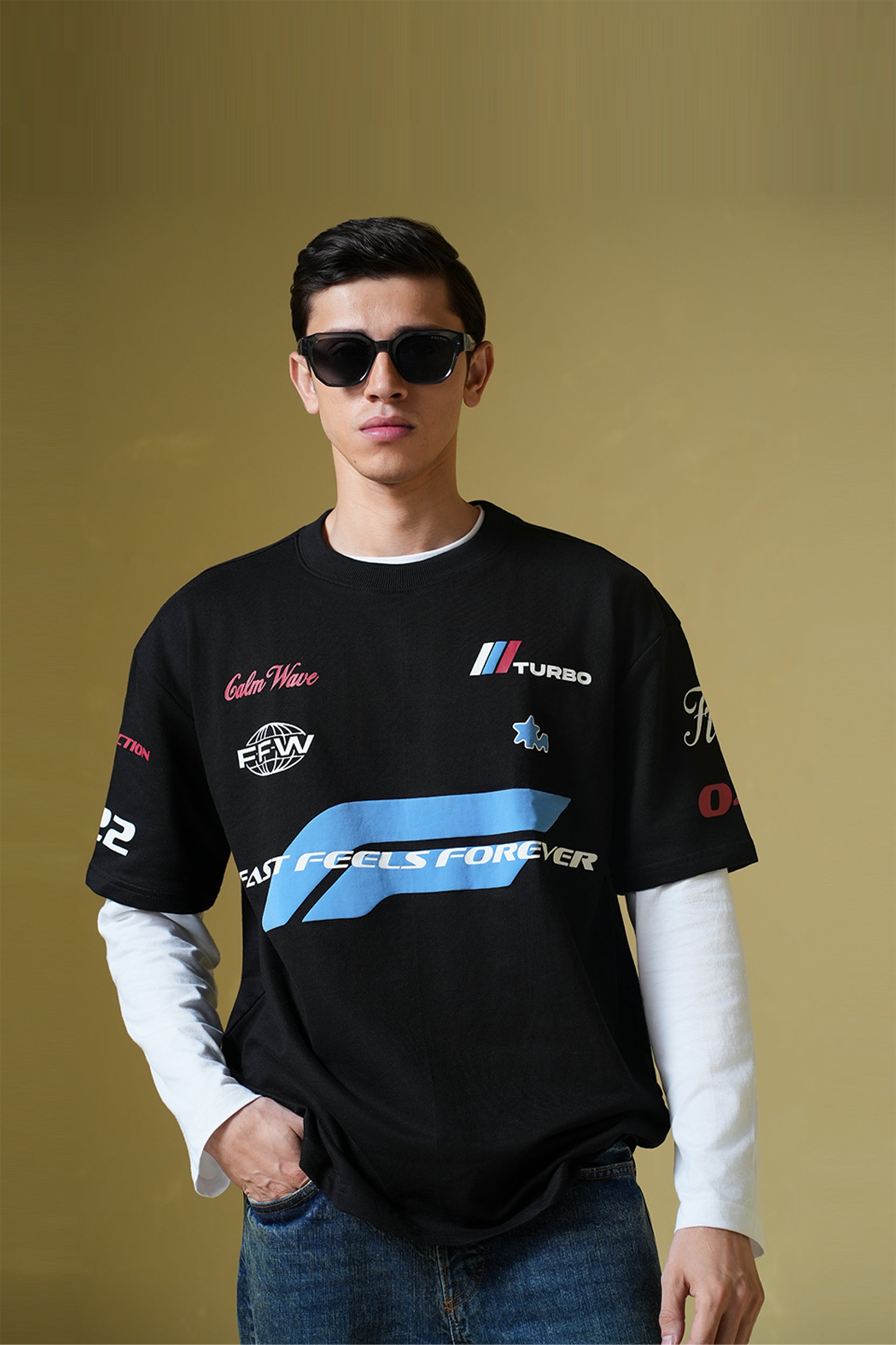 Buy Fast Feel Oversized T Shirt Online at Main Character India