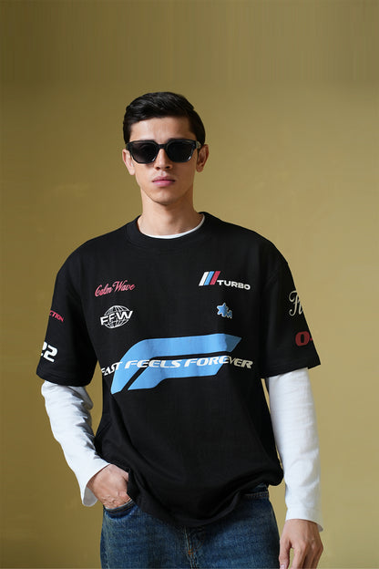 Buy Fast Feel Oversized T Shirt Online at Main Character India