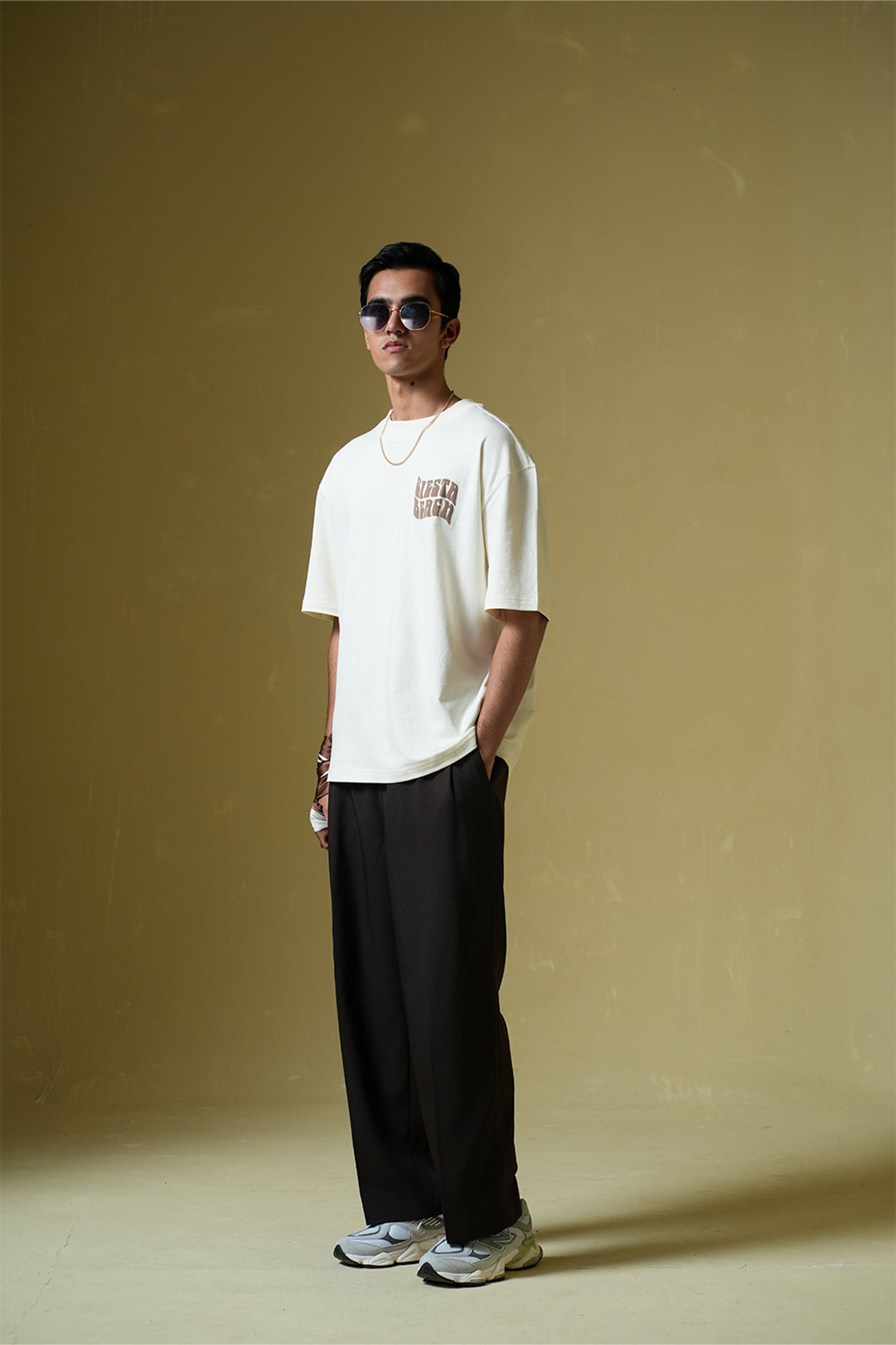 Buy Siesta Beach Oversized T-shirt Online at Main Character India