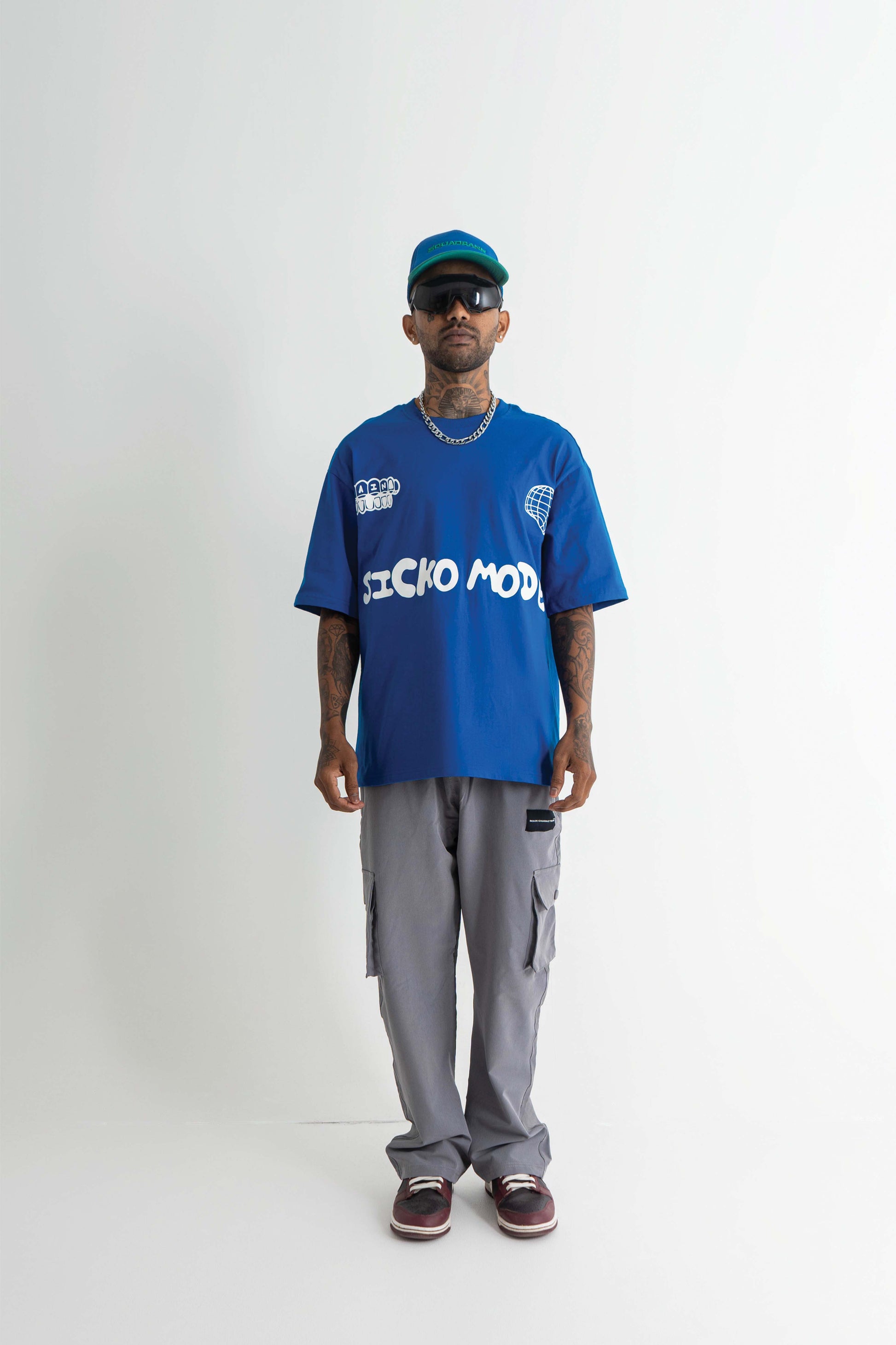 Buy Sicko Mode Oversized T-shirt Online at Main Character India