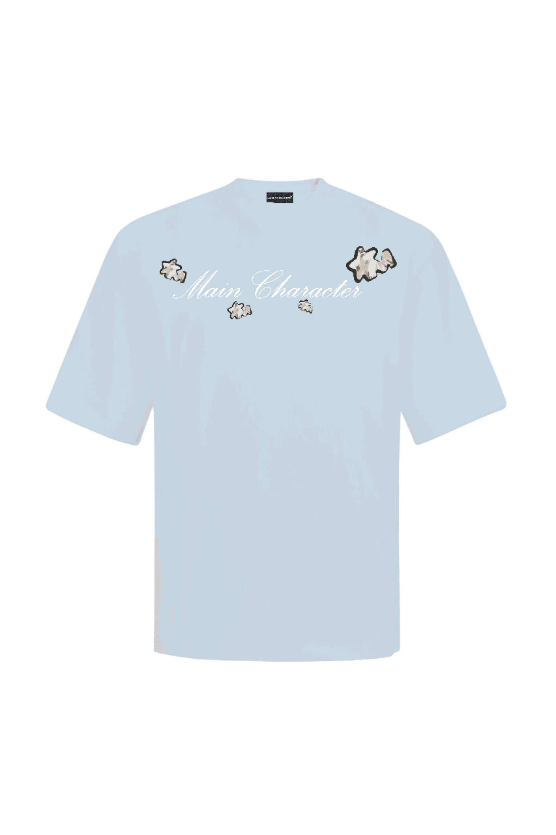 Buy Veni Vidi Vici Blue Oversized T-Shirt Online at Main Character India