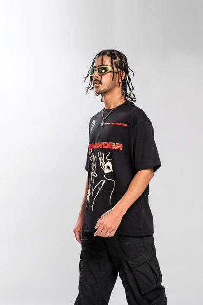 Buy Reminder Oversized T-shirt Online at Main Character India