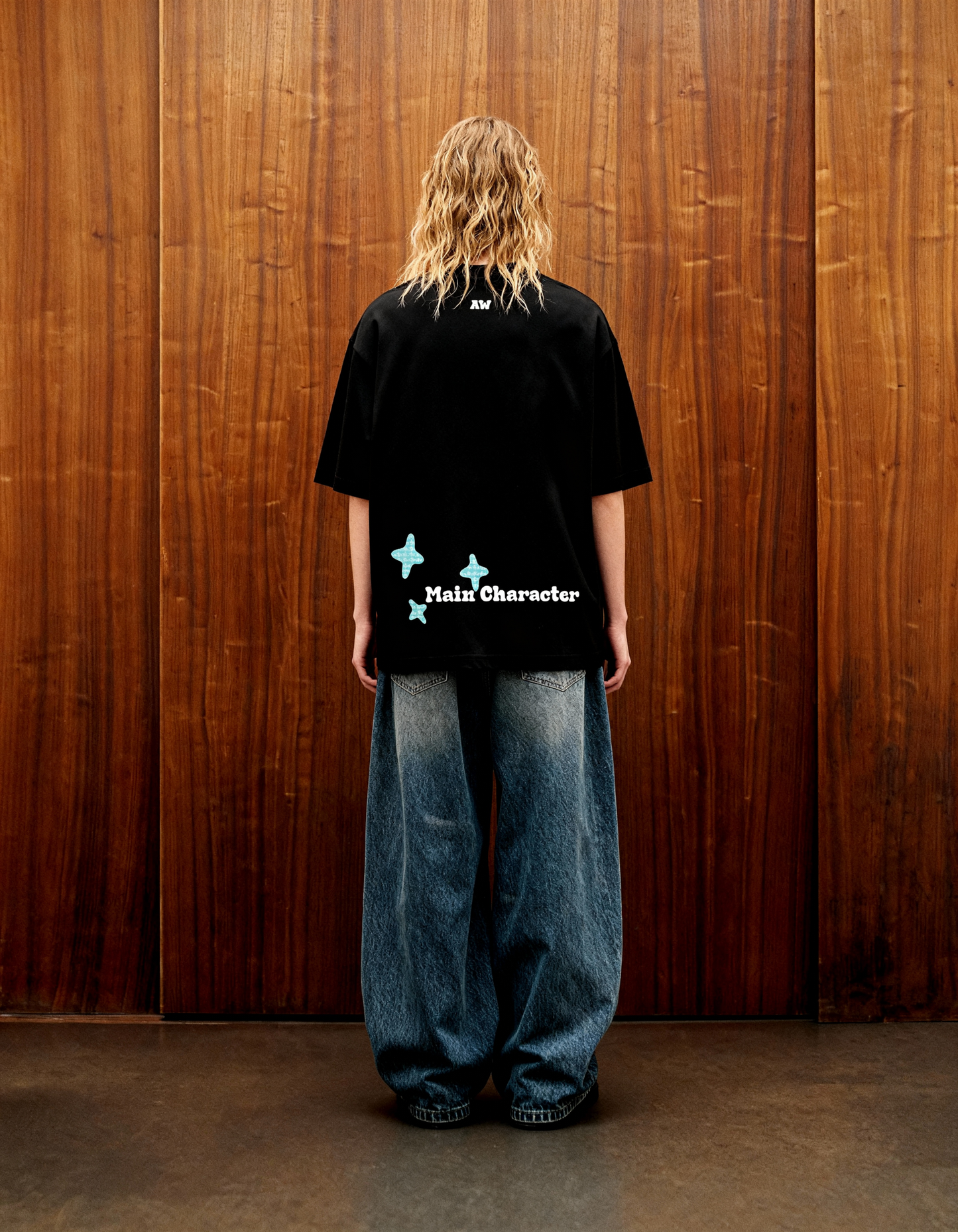Sao Paulo Black Oversized T-Shirt