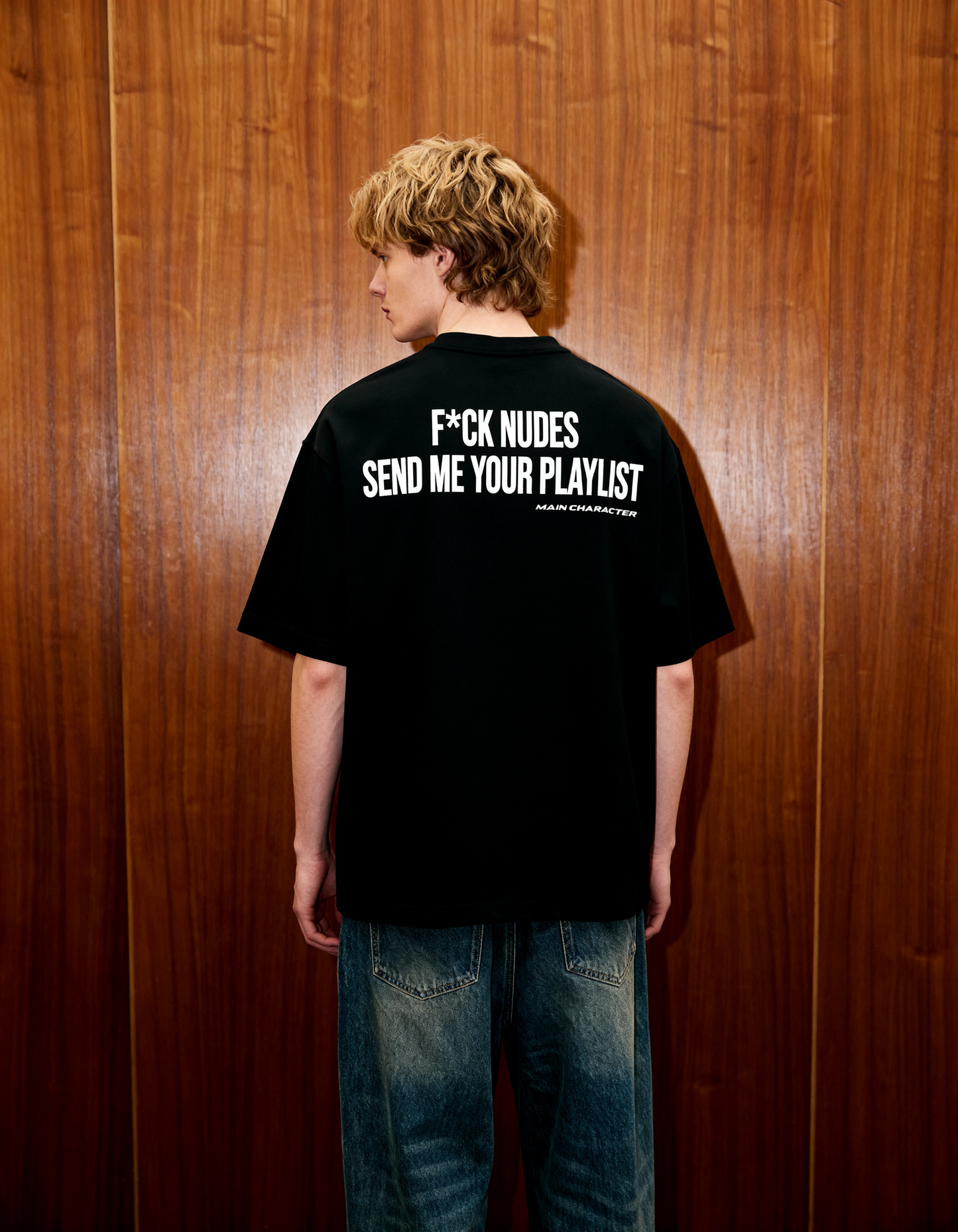 Playlist Heavyweight-Oversized T-Shirt