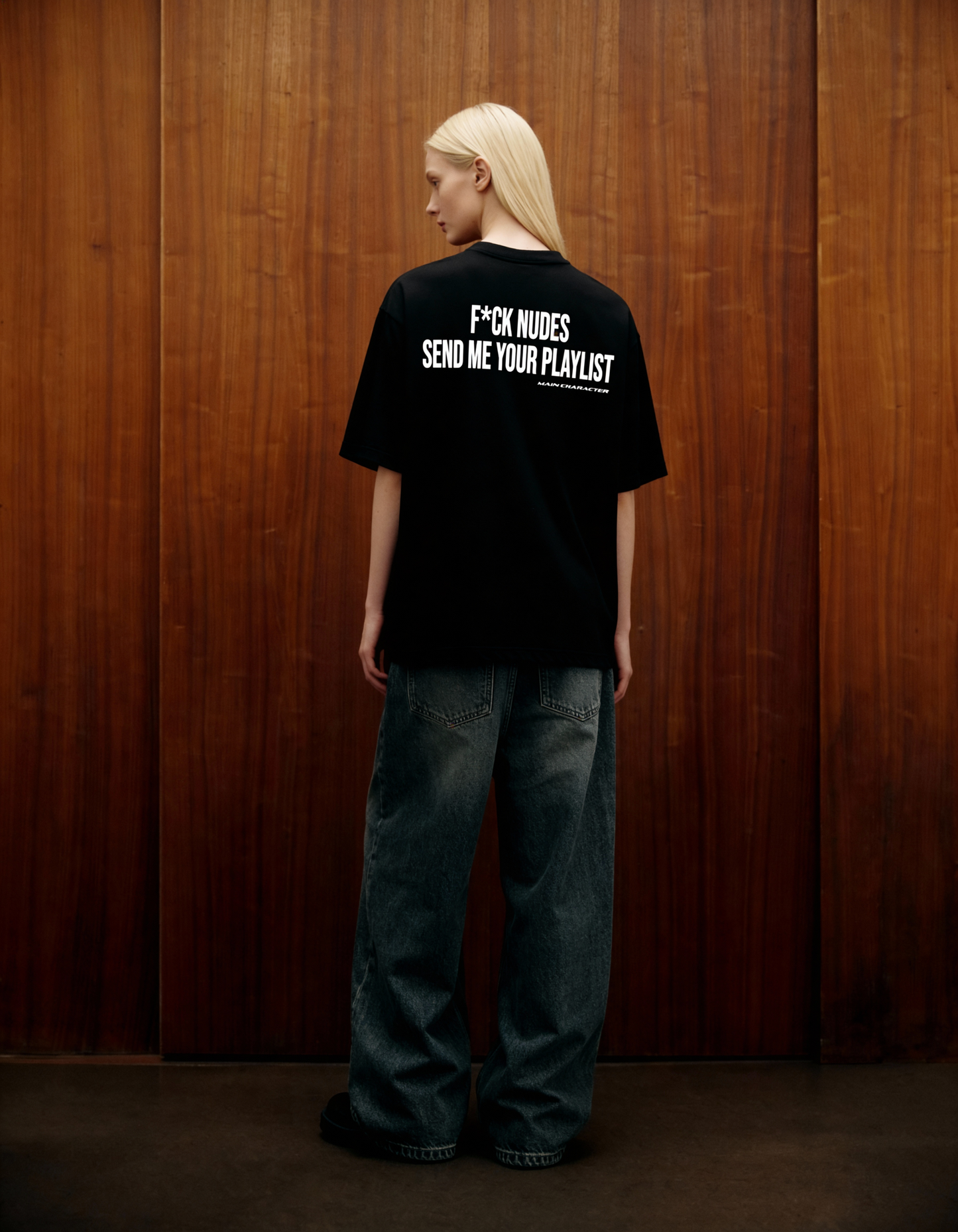 Playlist Heavyweight-Oversized T-Shirt