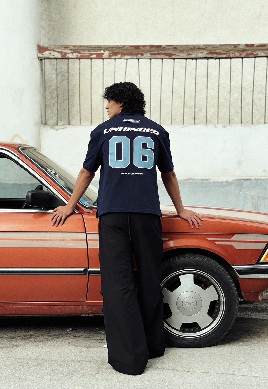 Unhinged Oversized Polo T-Shirt