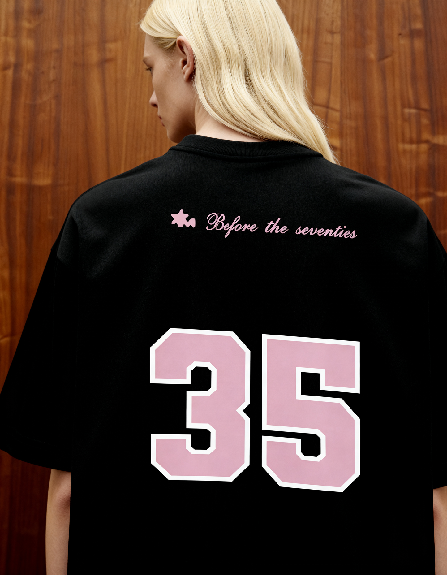 Reimagined Black Oversized T-Shirt