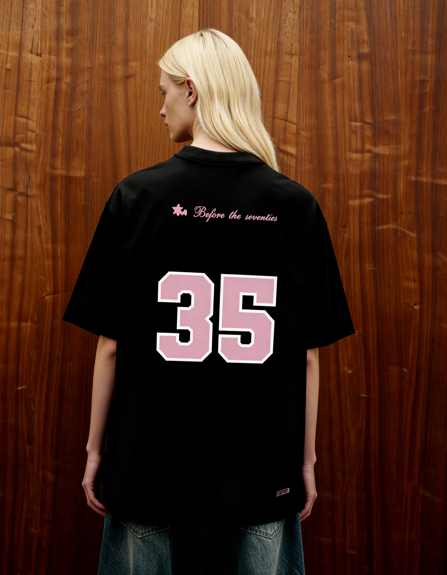 Reimagined Black Oversized T-Shirt