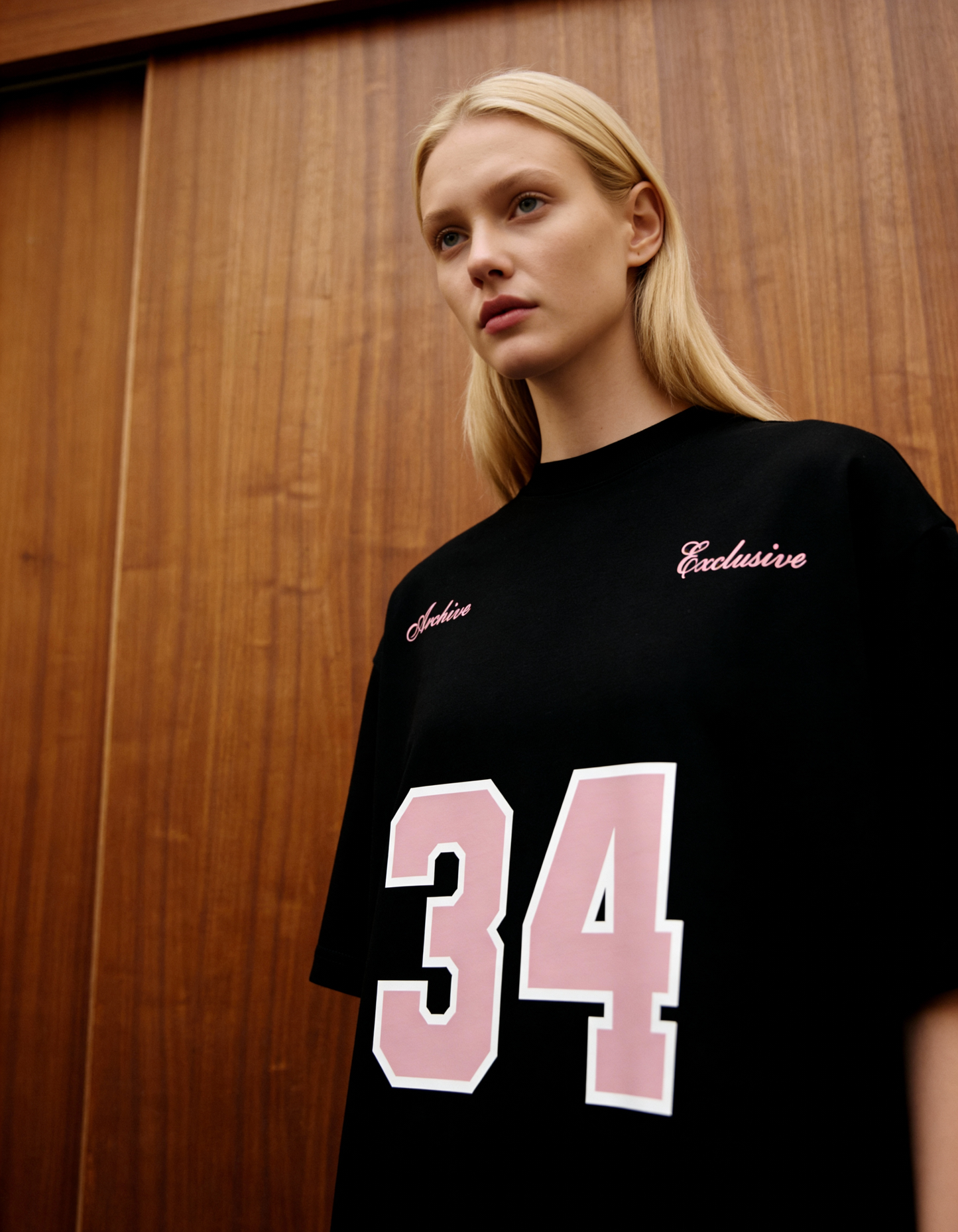 Reimagined Black Oversized T-Shirt