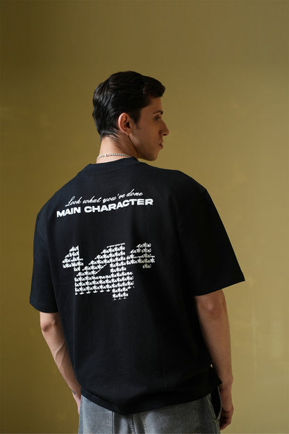 Buy Star Boy Black Oversized T-Shirt Online at Main Character India