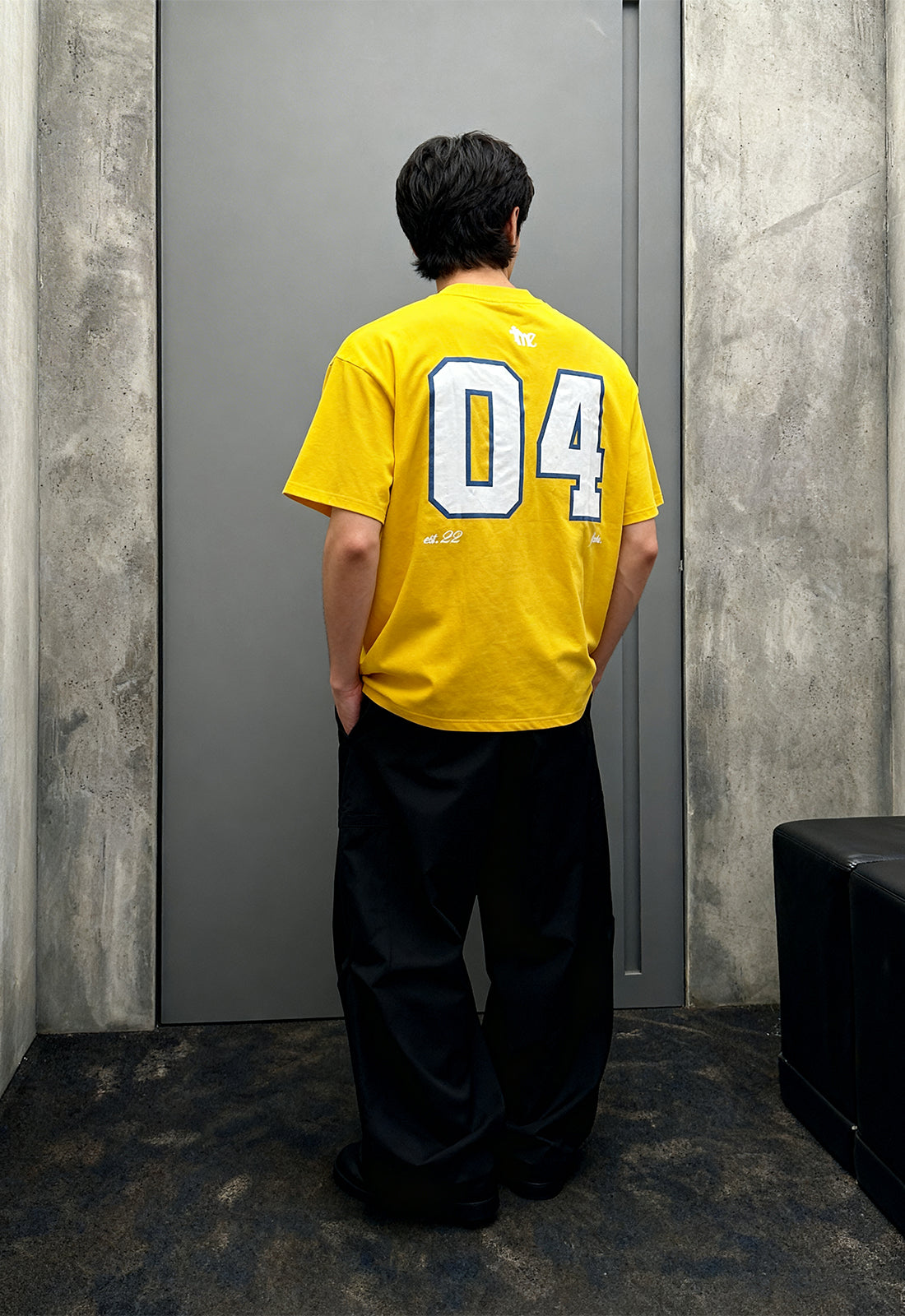 Faded Culture Yellow Heavyweight-Oversized T-Shirt