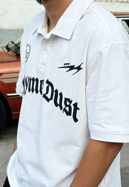 Rhyme Dust Oversized Polo T-Shirt