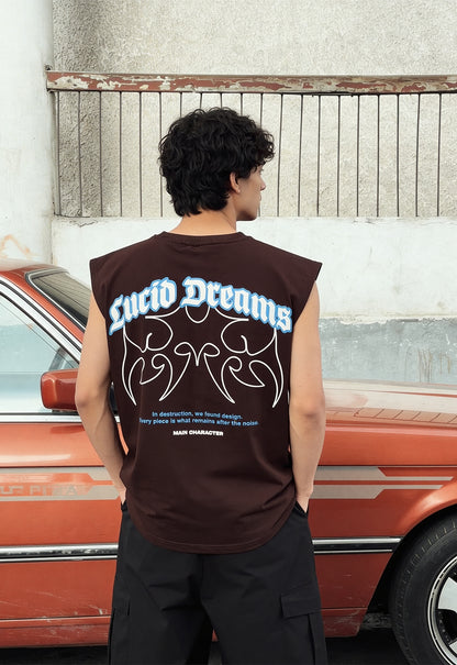Lucid Dreams Brown Vest